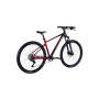 Велосипед Leon 27,5" XC 75 HDD рама-18" AL 2025 чорний з червоним (OPS-LN-27,5-078)