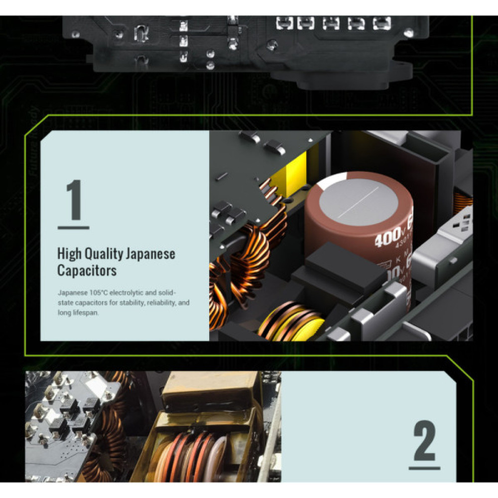 Блок живлення Gamemax 850W (GS 850G V25)