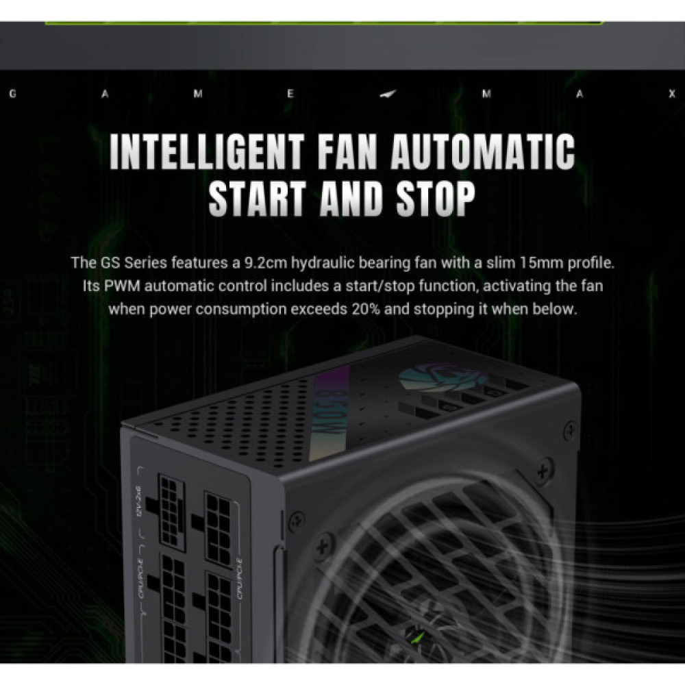 Блок живлення Gamemax 850W (GS 850G V25)
