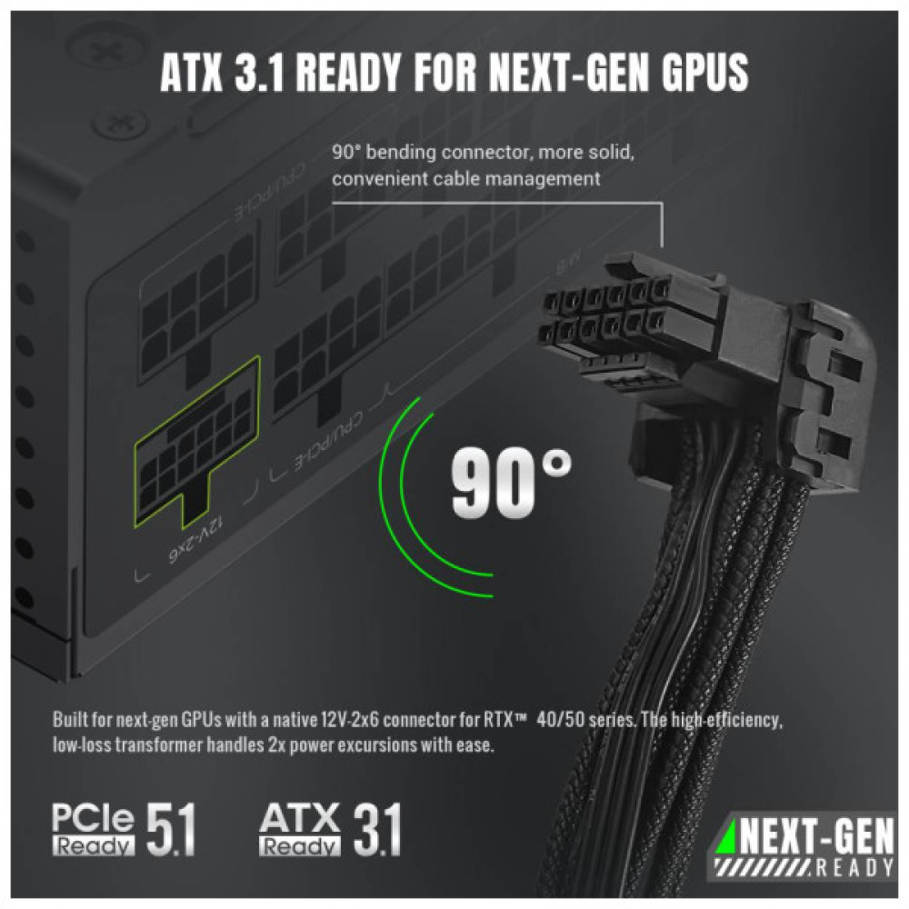 Блок живлення Gamemax 850W (GS 850G V25)