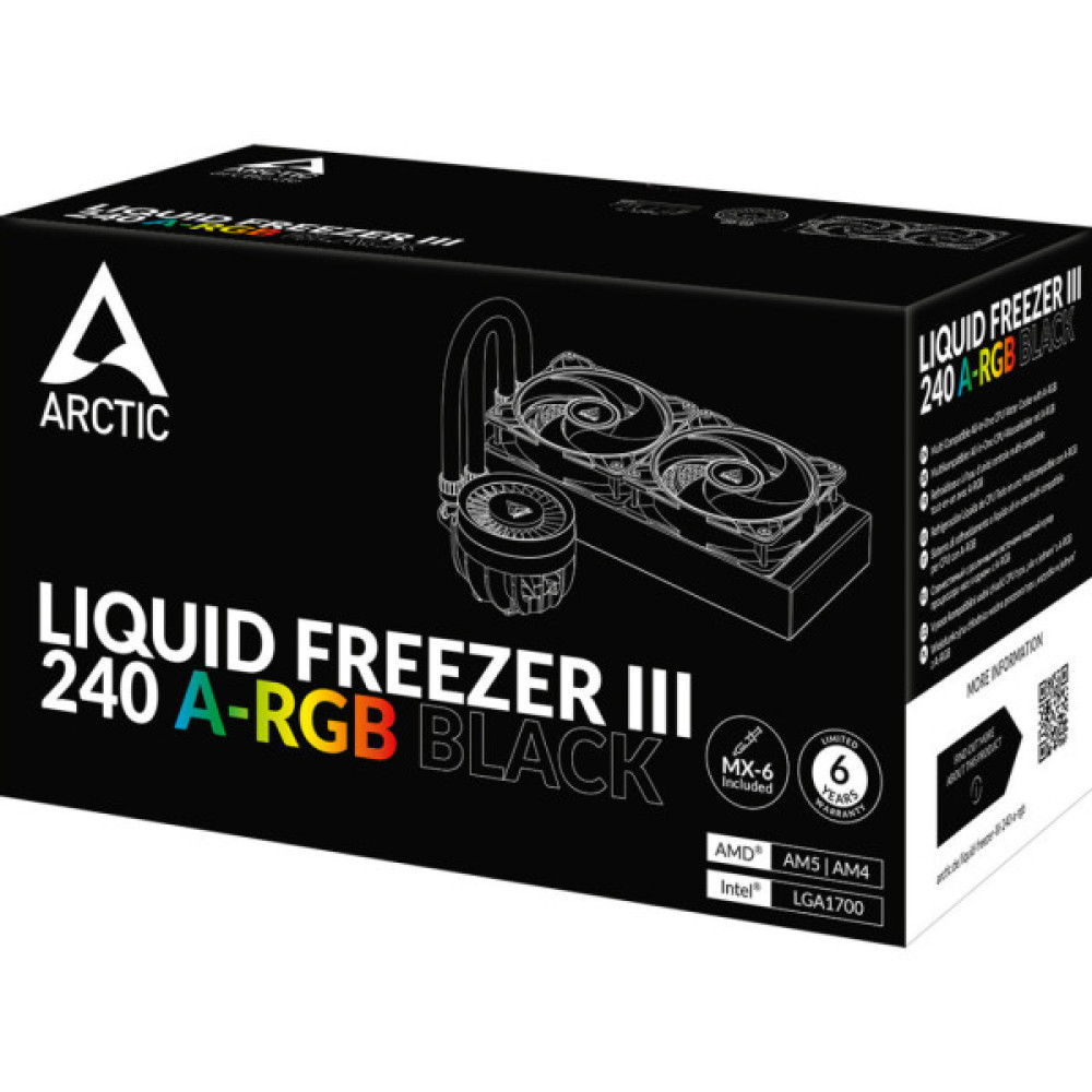 Система рідинного охолодження Arctic Liquid Freezer III 240 A-RGB (ACFRE00142A)