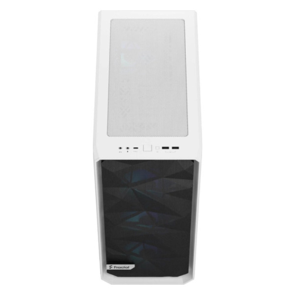 FRACTAL DESIGN Meshify 2 Compact RGB White TG (FD-C-MES2C-08)