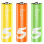 Батарейка ZMI AA ZI5 * 12 + AAA ZI7 * 12 Rainbow batteries set (Ф16358) Батарейка ZMI AA ZI5 * 12 + AAA ZI7 * 12 Rainbow batteries set (Ф16358)