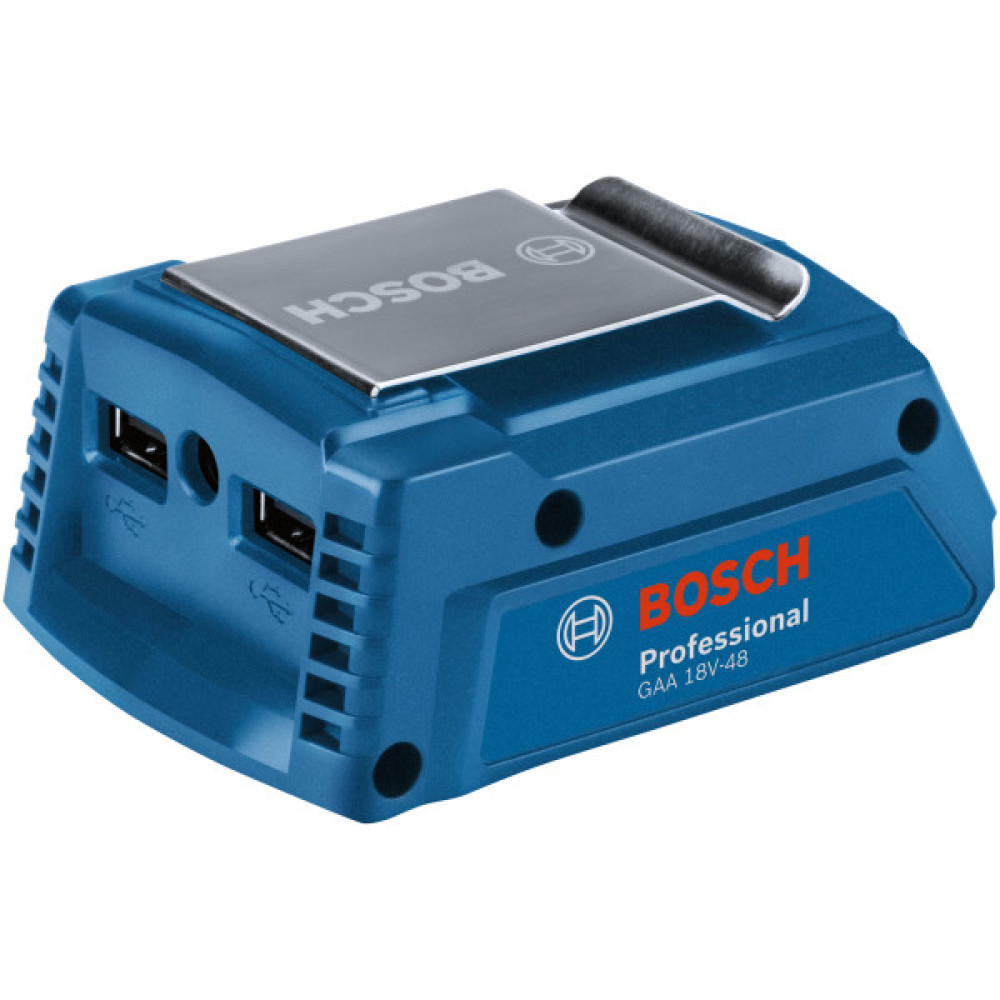 Адаптер USB для батареї Bosch Professional GAA 18V-48, 2.4А