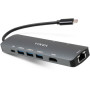 Концентратор Vinga USB-C 3.1 to HDMI+RJ45_1Gbps+3xUSB3.0+SD/TF+PD100W (VHYC8) Концентратор Vinga USB-C 3.1 to HDMI+RJ45_1Gbps+3xUSB3.0+SD/TF+PD100W (VHYC8)