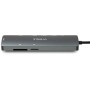 Концентратор Vinga USB-C 3.1 to HDMI+RJ45_1Gbps+3xUSB3.0+SD/TF+PD100W (VHYC8) Концентратор Vinga USB-C 3.1 to HDMI+RJ45_1Gbps+3xUSB3.0+SD/TF+PD100W (VHYC8)