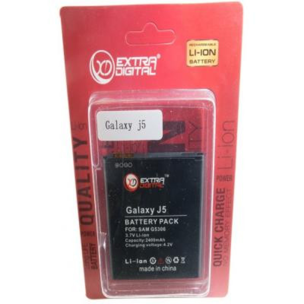 Акумуляторна батарея Extradigital Samsung Galaxy J5 J500H/DS (2400 mAh) (BMS6408)