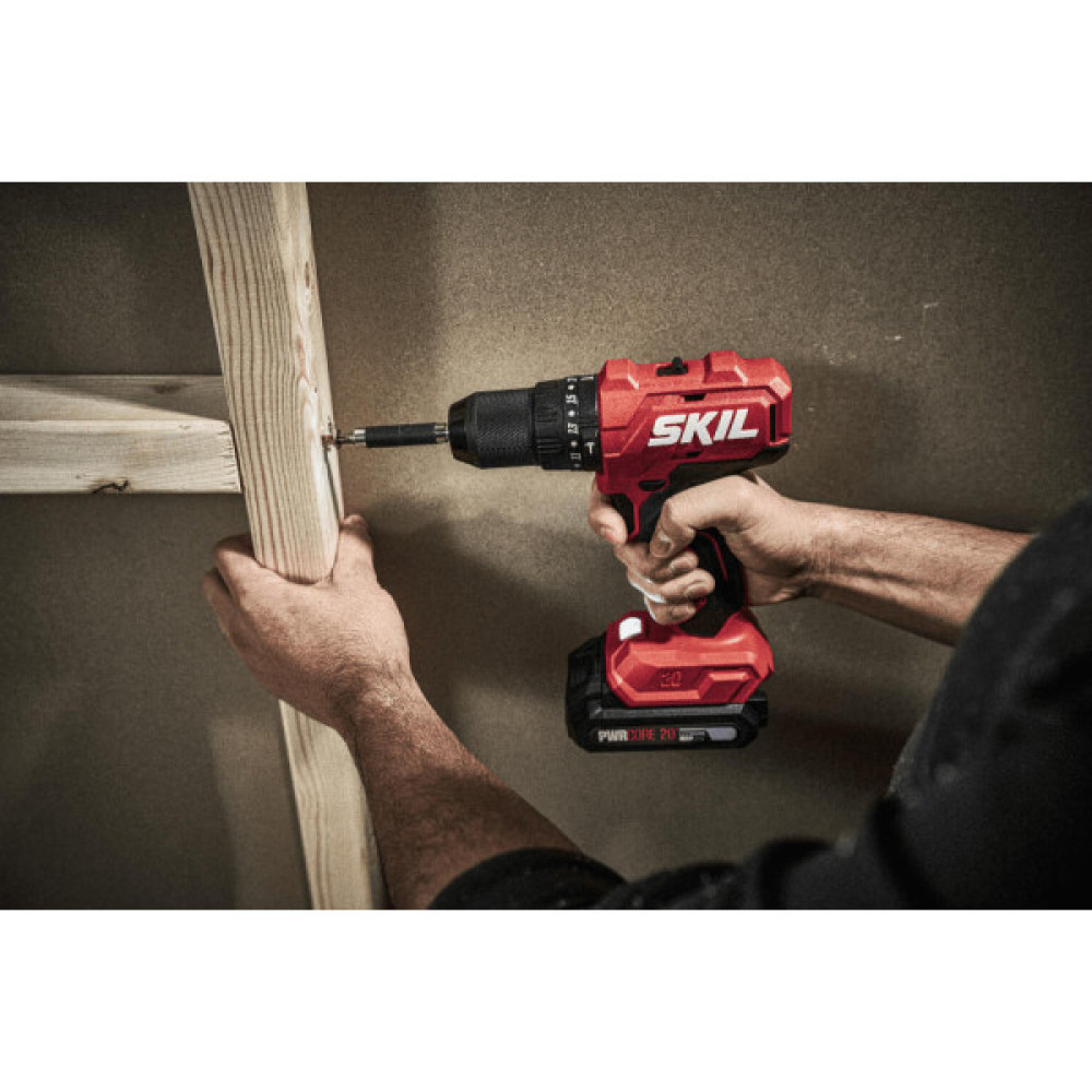 Шурупокрут-дриль ударний акумуляторний SKIL 3021 CA 20В 55Нм 450·1700об/хв 0.92кг без АКБ та ЗП
