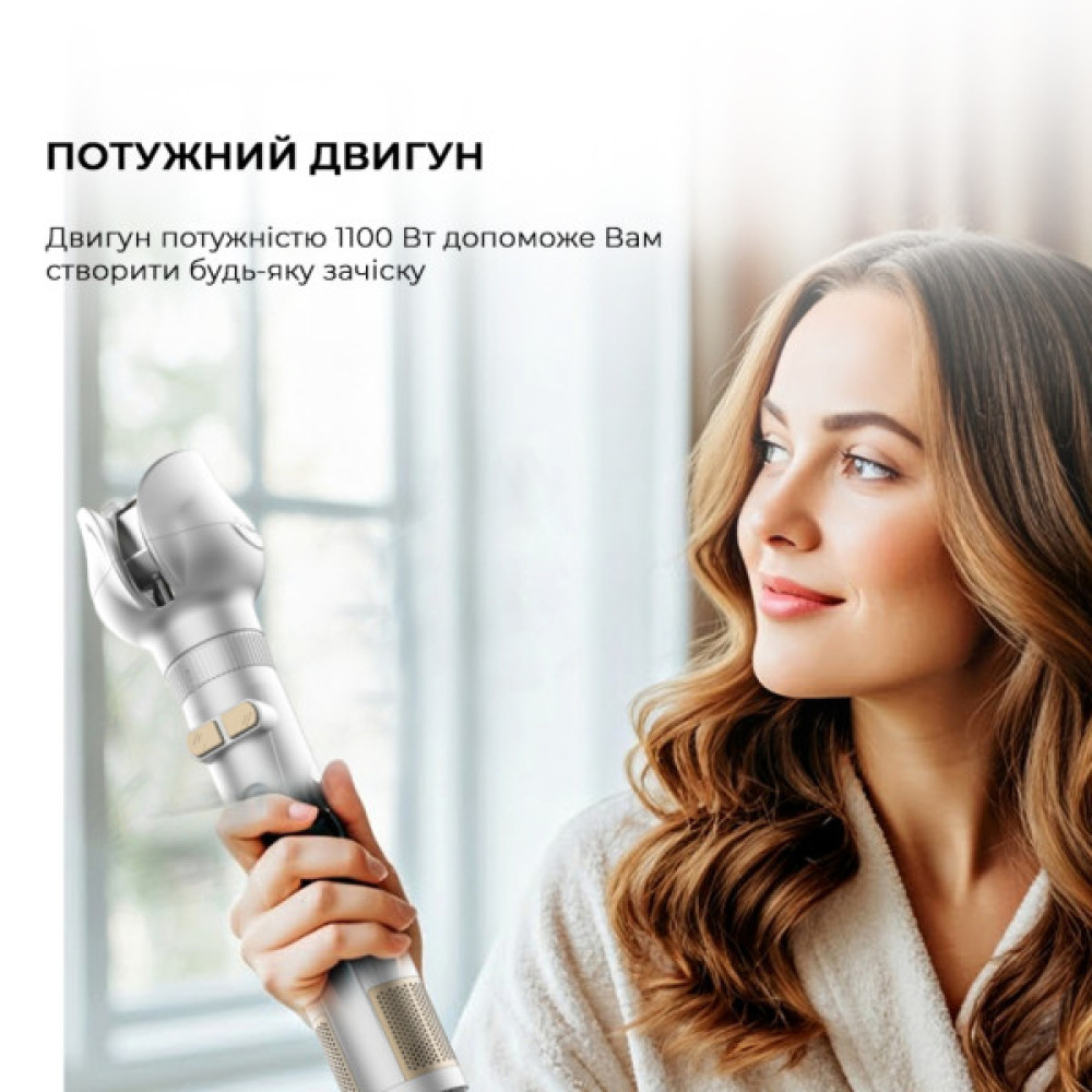 Фен-щітка Cecotec CeramicCare 6in1 Gyro (CCTC-01000)