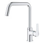 Змішувач для кухні Grohe Via, довж.виливу - 228мм, поворотний, 1важіль, хром