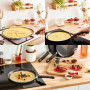 Сковорода Tefal Halo для млинців 25 см, алюміній, бакеліт, сірий (C3123853) Сковорода Tefal Halo для млинців 25 см, алюміній, бакеліт, сірий (C3123853)