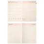 Тижневик Leo planner А5 датований 2026 "Velvet", м‘який, темно-зелений, 368 сторінок (252637) Тижневик Leo planner А5 датований 2026 "Velvet", м‘який, темно-зелений, 368 сторінок (252637)