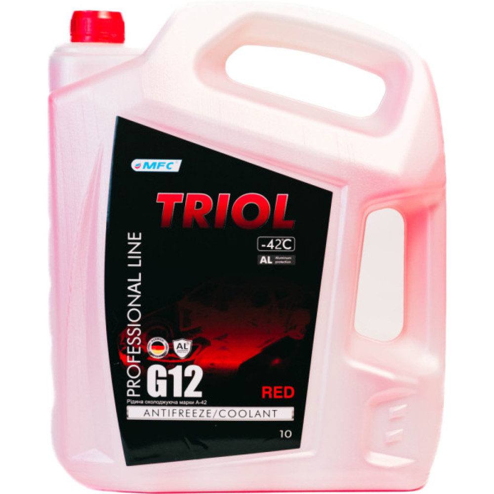 Антифриз МФК TRIOL Professional Red G12 (-42С) 10кг