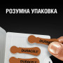 Батарейка Duracell для слухових апаратів розмір 312, 6 шт. в упаковці (5007516/5011449)