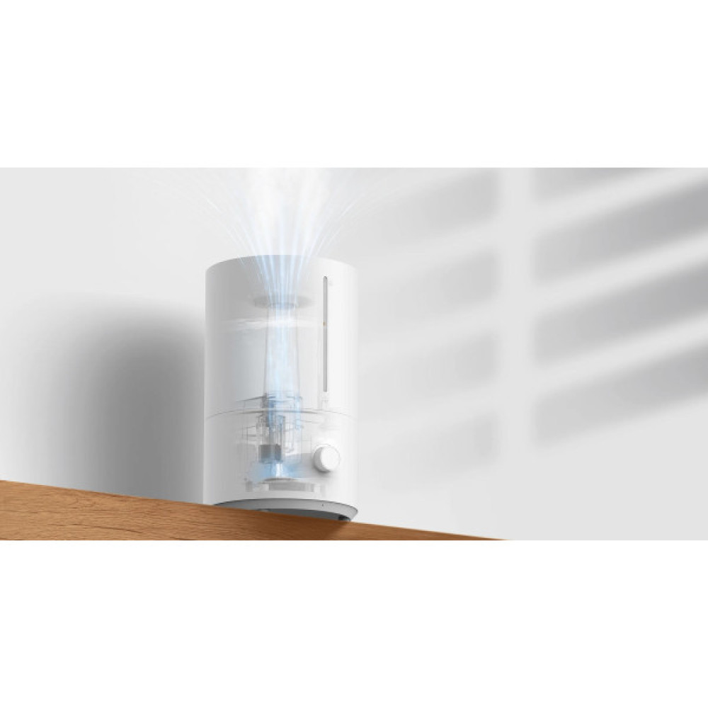 Зволожувач повітря Xiaomi ультразвуковий Humidifier 2 Lite, 30м2, 4л, 300мл/г, мех. кер-ння, білий