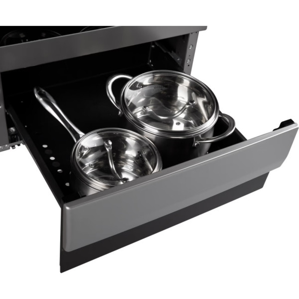 Плита Hansa комбінована, 65л, 50x60см, дисплей, конвекція, чавун, нерж