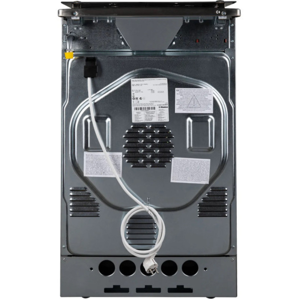 Плита Hansa комбінована, 65л, 50x60см, дисплей, конвекція, чавун, нерж