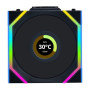 Кулер до корпусу Lian Li UNI Fan SL WIRELESS LCD 120-1, Black (G99.12SLLCD1W1B.00)