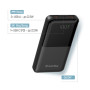 Батарея універсальна ColorWay 10 000 mAh PD/22.5W, QC/3.0, LCD, Black (CW-PB100LPB3BK-PDD)