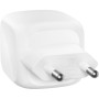 Зарядний пристрій Belkin 2xUSB-C PD50W GaN PPS white (WCH019KQWH)