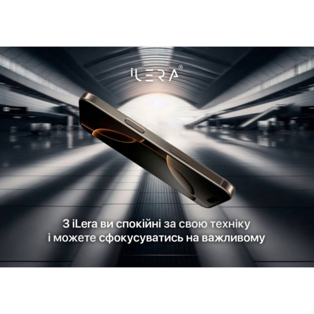 Скло захисне iLera DeLuxe Original Glass iPhone 16 | 15 (ILFCDL16)