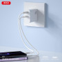 Зарядний пристрій XO 1xUSB-C PD30W + 1xUSB QC3.0 (XO-QC16) Зарядний пристрій XO 1xUSB-C PD30W + 1xUSB QC3.0 (XO-QC16)