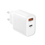 Зарядний пристрій XO 1xUSB-C PD30W + 1xUSB QC3.0 (XO-QC16) Зарядний пристрій XO 1xUSB-C PD30W + 1xUSB QC3.0 (XO-QC16)