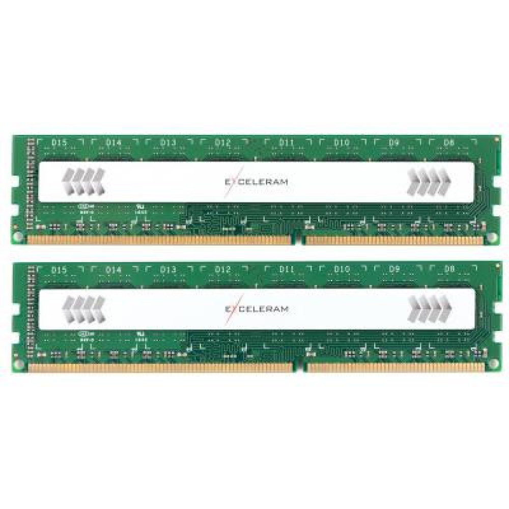 Модуль пам'яті для комп'ютера DDR3 16GB (2x8GB) 1600 MHz Silver Peewee eXceleram (E30166A)