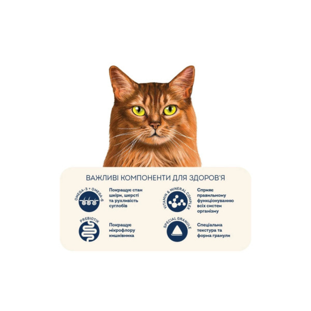 Сухий корм для кішок Home Food Healthy skin and shiny coat з індичкою та лососем 10 кг (4820235020569)