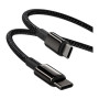 Дата кабель USB-C to USB-C 2.0m 100W black Baseus (CATWJ-A01)