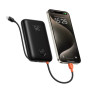 Батарея універсальна VEGER 30000mAh K3 35W PD QC3.0 black (6977525750137)