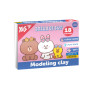 Пластилін Yes Line Friends 18 кольорів 360 г (540679) Пластилін Yes Line Friends 18 кольорів 360 г (540679)