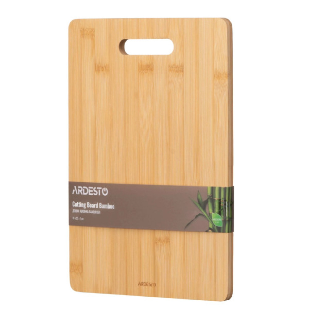 Дошка для нарізання Ardesto Midori 31 х 23 х 1 см, бамбук (AR1431BM)