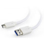 Дата кабель USB 3.0 AM to USB-C 3.0m Cablexpert (CCP-USB3-AMCM-W-10) Дата кабель USB 3.0 AM to USB-C 3.0m Cablexpert (CCP-USB3-AMCM-W-10)