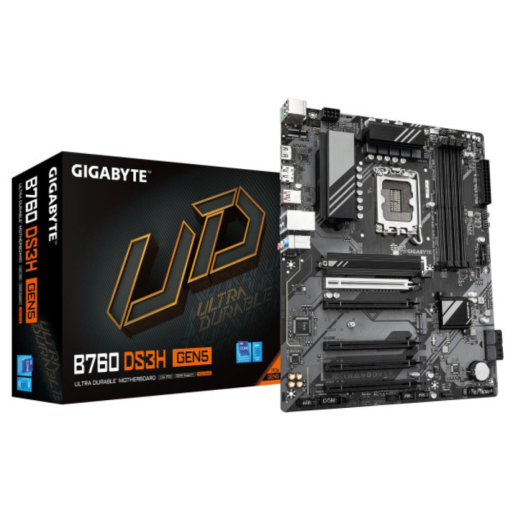 Материнська плата GIGABYTE B760 DS3H GEN5 B760 s1700 4xDDR5 M.2 HDMI DP