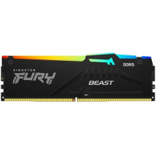 Пам'ять ПК Kingston DDR5 16GB 5200 FURY Beast RGB Пам'ять ПК Kingston DDR5 16GB 5200 FURY Beast RGB