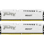 Модуль пам'яті для комп'ютера DDR5 32GB (2x16GB) 6800 MHz Beast White Kingston Fury (ex.HyperX) (KF568C34BWK2-32) Модуль пам'яті для комп'ютера DDR5 32GB (2x16GB) 6800 MHz Beast White Kingston Fury (ex.HyperX) (KF568C34BWK2-32)