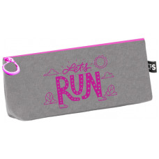Пенал Cool For School 1 відділення Run сірий (CF85396-04)