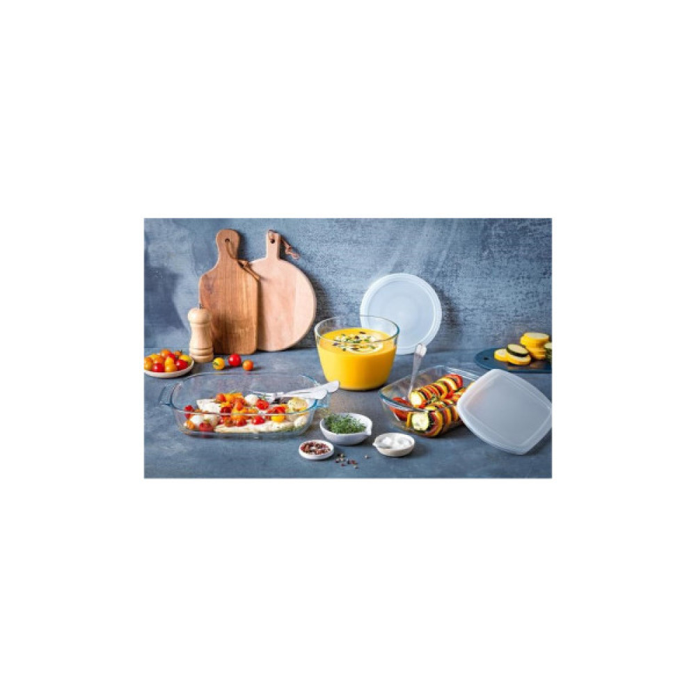 Форма для випікання Pyrex Daily прямокутна 31 х 20 х 6 см 1.8 л (230B000/3646)