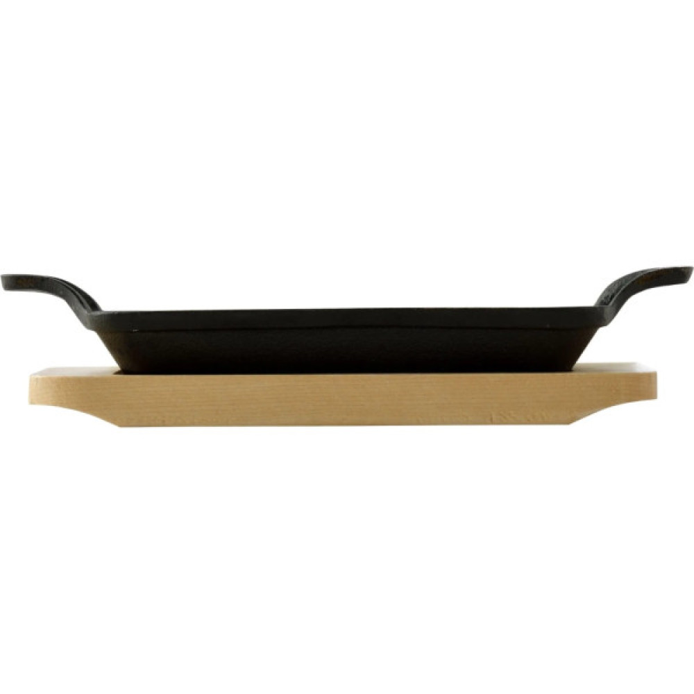 Сковорода MasterPro Foodies cook&share, 17x10 см з серверувальною дошкою (BGMP-3807-EM)
