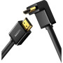 Кабель мультимедійний HDMI M to HDMI M 2.0m 90° corner HD103 black Ugreen (10173) Кабель мультимедійний HDMI M to HDMI M 2.0m 90° corner HD103 black Ugreen (10173)