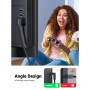Кабель мультимедійний HDMI M to HDMI M 2.0m 90° corner HD103 black Ugreen (10173) Кабель мультимедійний HDMI M to HDMI M 2.0m 90° corner HD103 black Ugreen (10173)