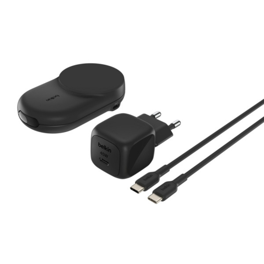 Зарядний пристрій Belkin UltraCharge Wireless 2-in-1 25W black (WIZ039KQBK)