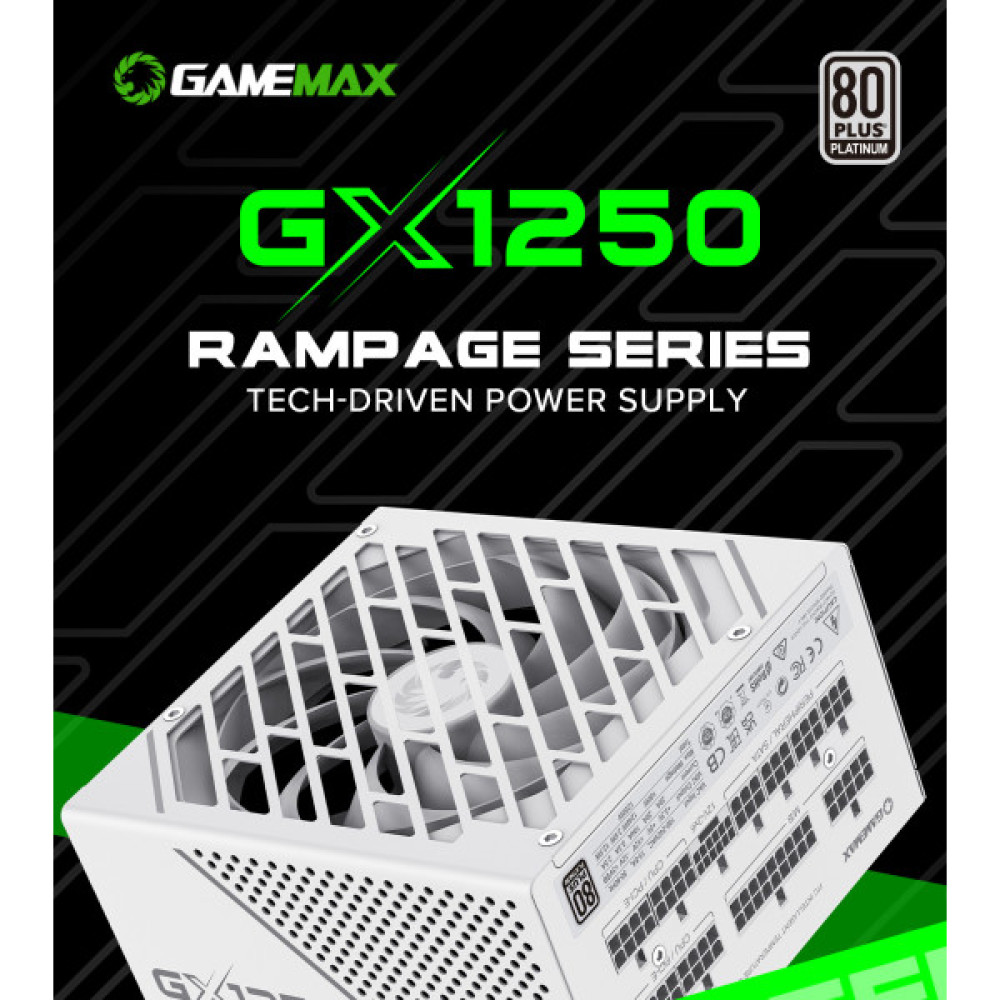 GAMEMAX GX-1250 PRO WT(ATX3.1PCIe5.1)