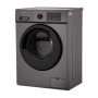 Пральна машина ARDESTO фронтальна, 7кг, 1400, А+++, 48см, дисплей, пара, інвертор, підсвіч.барабана, сірий