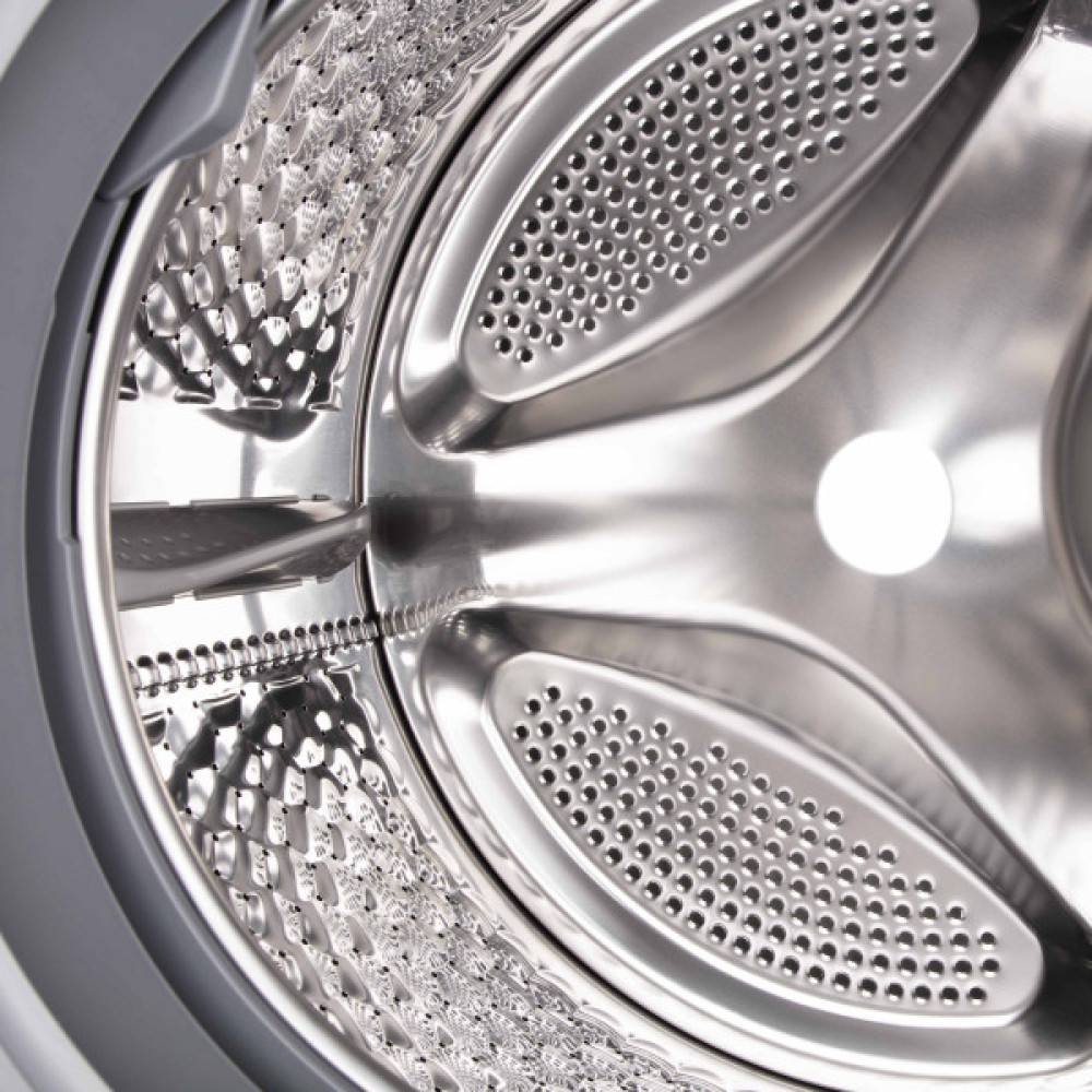 Пральна машина ARDESTO фронтальна, 7кг, 1400, А+++, 48см, дисплей, пара, інвертор, підсвіч.барабана, сірий