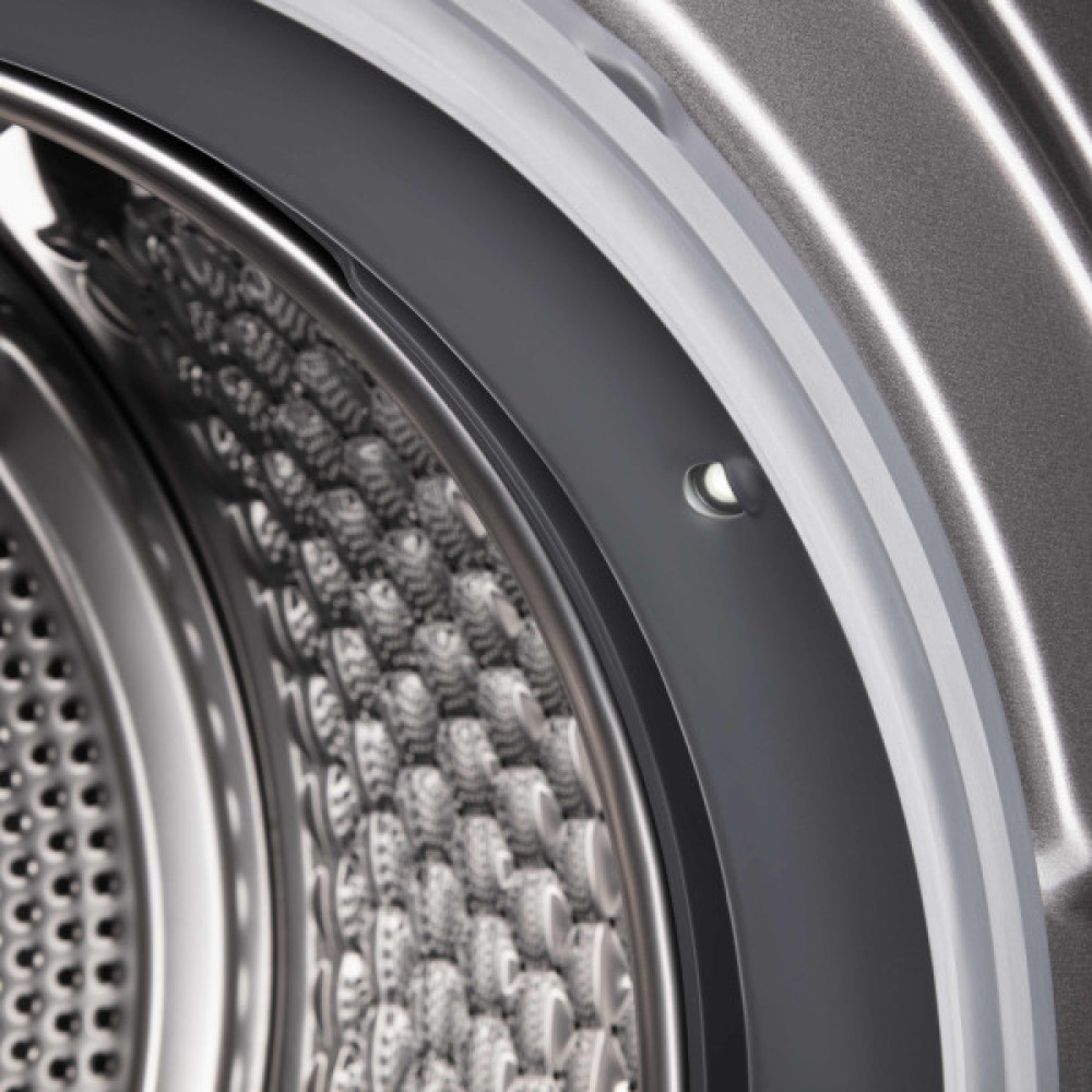 Пральна машина ARDESTO фронтальна, 7кг, 1400, А+++, 48см, дисплей, пара, інвертор, підсвіч.барабана, сірий