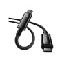Дата кабель USB-C to USB-C 1.0m 240W Black Baseus (CAWJ040001)