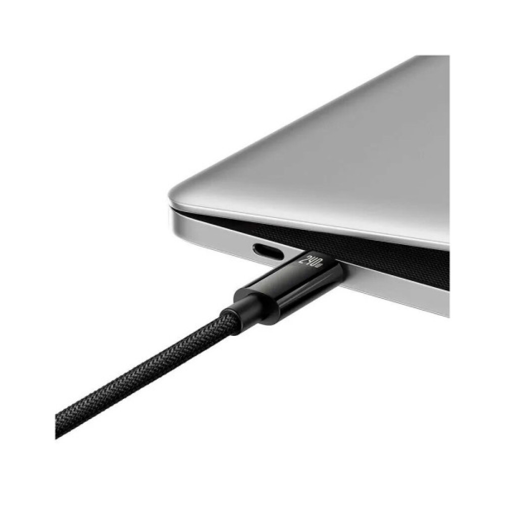 Дата кабель USB-C to USB-C 1.0m 240W Black Baseus (CAWJ040001)
