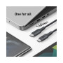Дата кабель USB-C to USB-C 0.9m 140W bio-nylon 544 black Anker (A80F5H11)